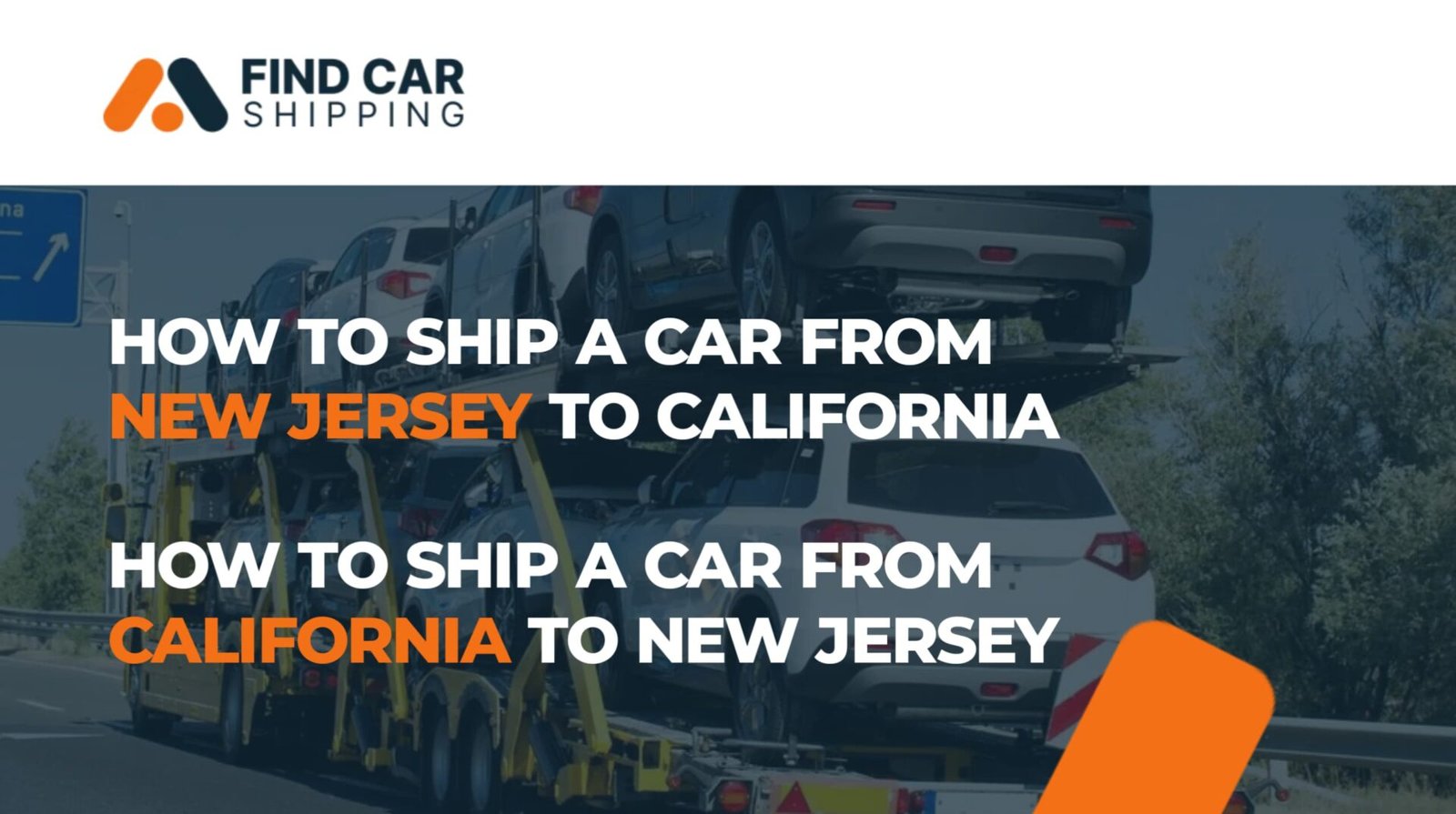 HOW TO SHIP A CAR FROM NEW JERSEY TO CALIFORNIA - HOW TO SHIP A CAR FROM CALIFORNIA TO NEW JERSEY